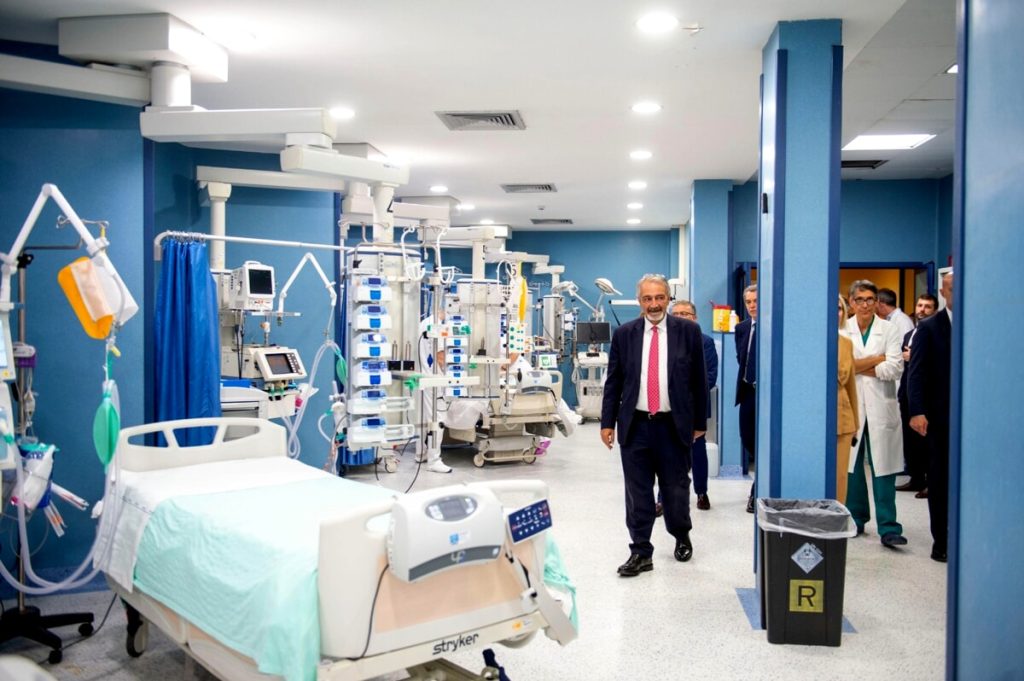 L'ospedale di Tivoli riapre a sei mesi dall'incendio