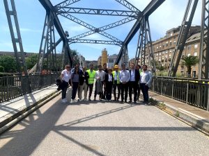 Ponte dell’Industria e ponte Giulio Rocco, i lavori sono in corso: riaperture previste per il Giubileo
