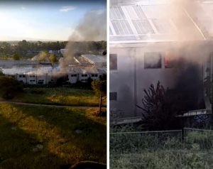 Città del Rugby, a fuoco l’ex Punto verde qualità: “Ennesimo capitolo di una storia di degrado”