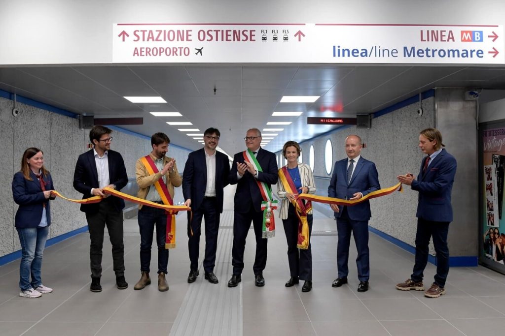 Riapre il sottopasso tra la stazione Ostiense e Metro Piramide