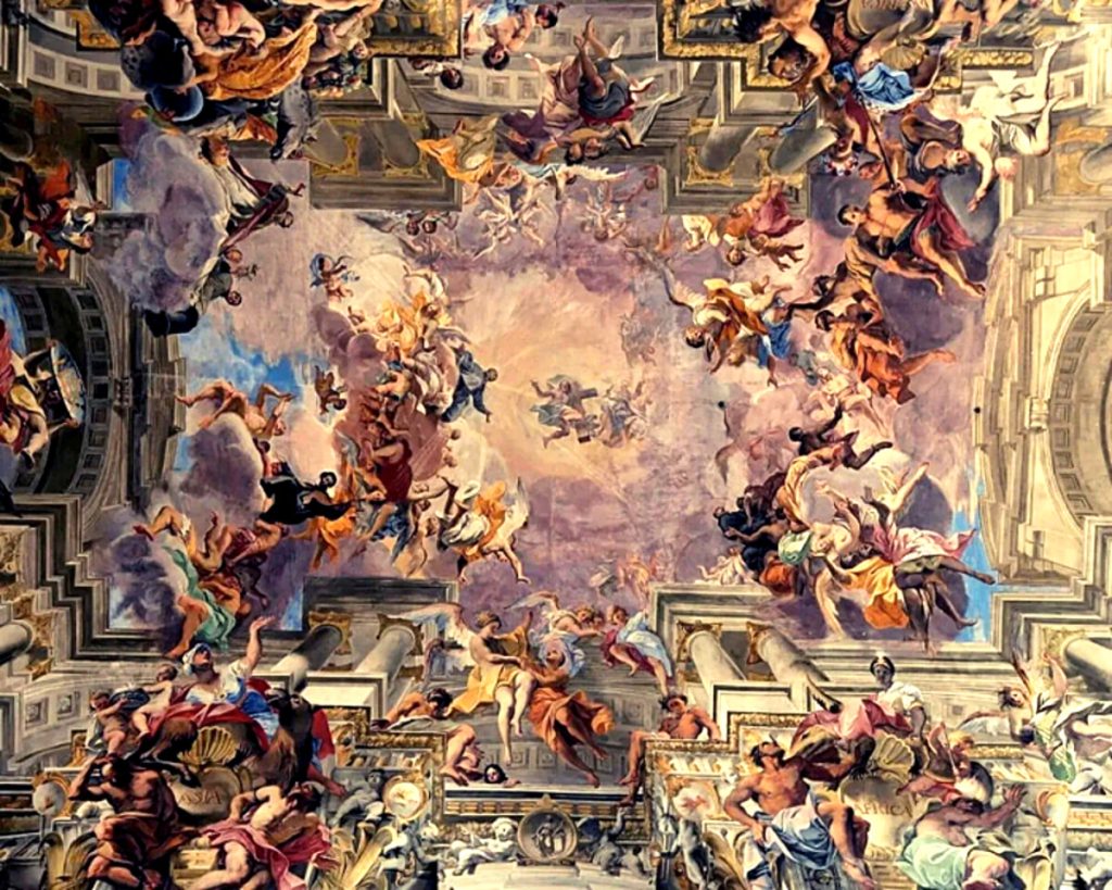 Sant'Ignazio da Loyola in serale: la chiesa del 3D