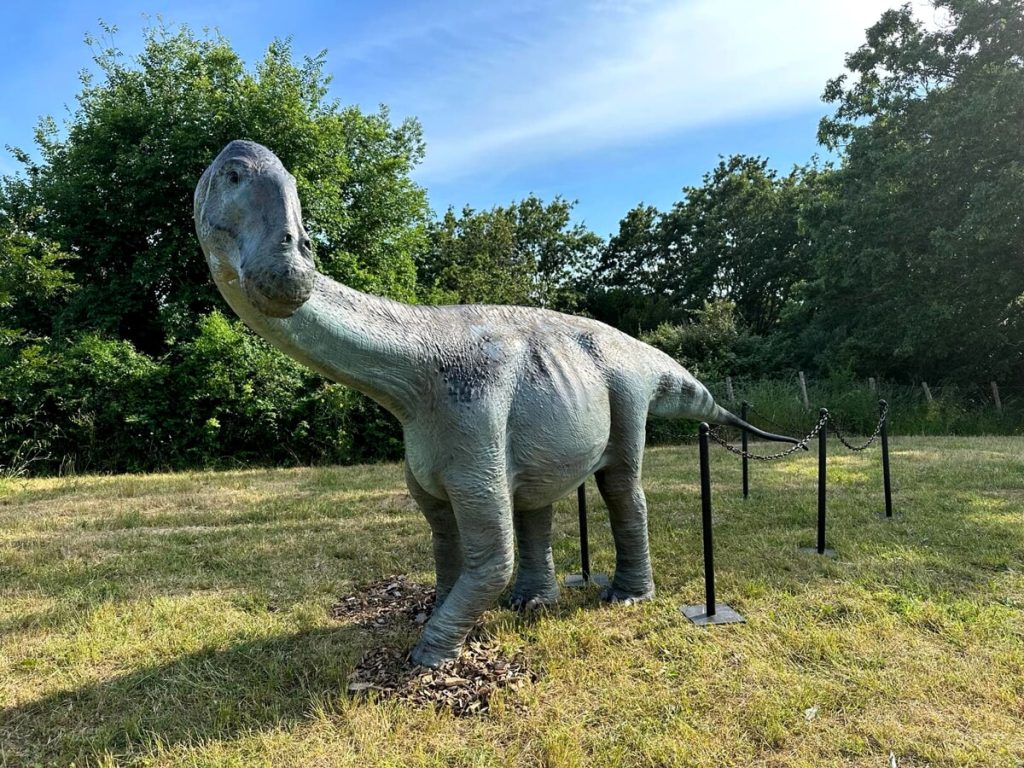 I dinosauri arrivano nell'Oasi Affiliata WWF di Castel Romano