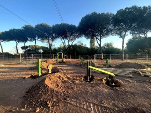 Parco degli Acquedotti: partiti i lavori per una nuova area fitness