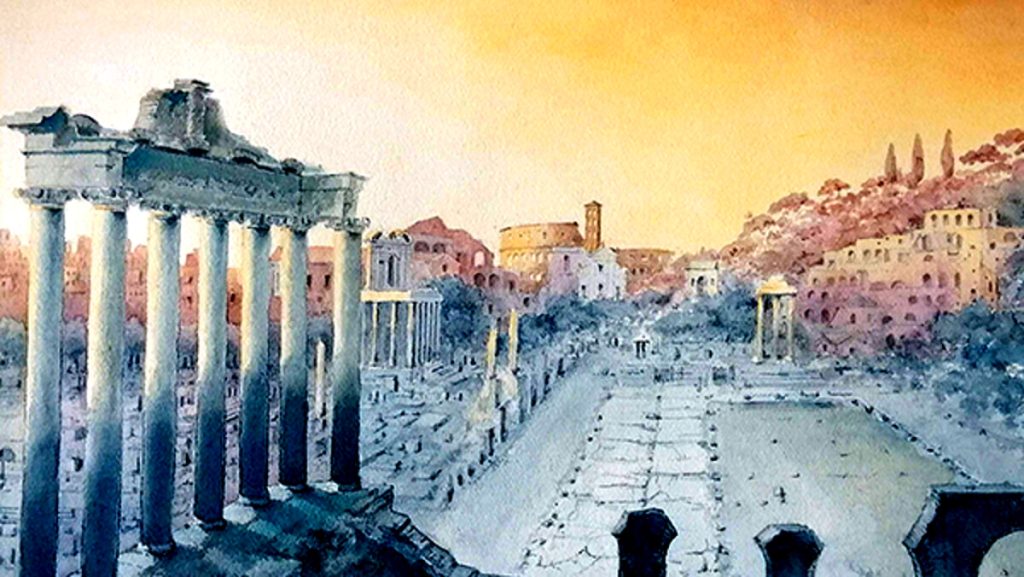 "Arrivederci Roma" - XI edizione di Roma in Acquerello alla Galleria Angelica