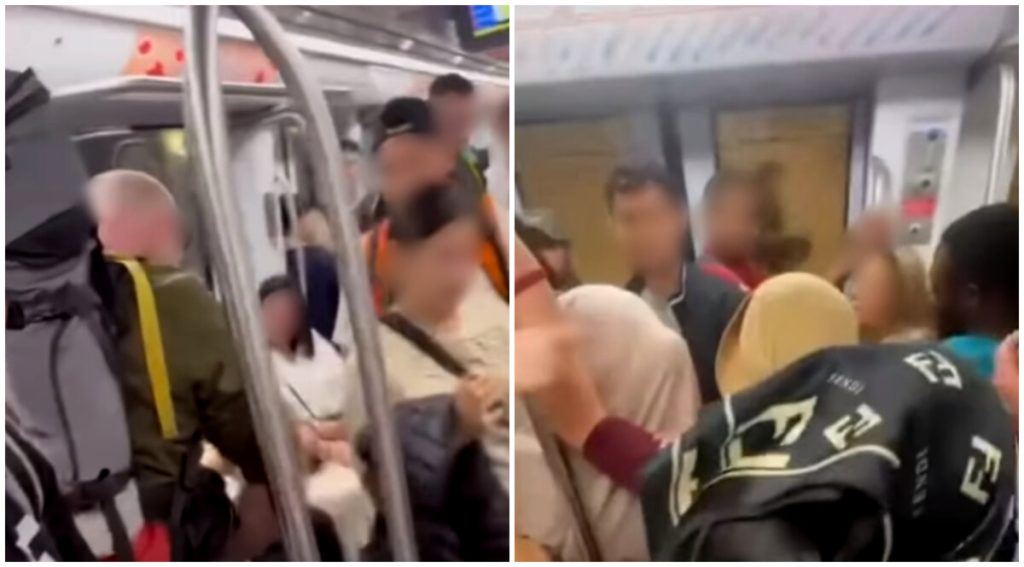 I passeggeri della metro di Roma stanno "cacciando" i (presunti) borseggiatori dai treni