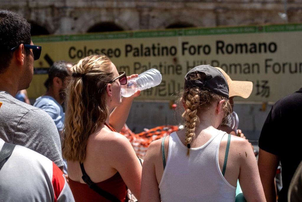Caldo a Roma, due giorni da bollino arancione