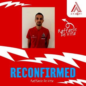 Raffaele De Vita rinnova con il Città di Anagni