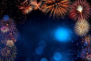 Fuochi d’artificio silenziosi sul Tevere