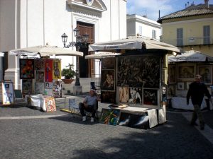 I Cento Pittori Via Margutta a Castel Gandolfo