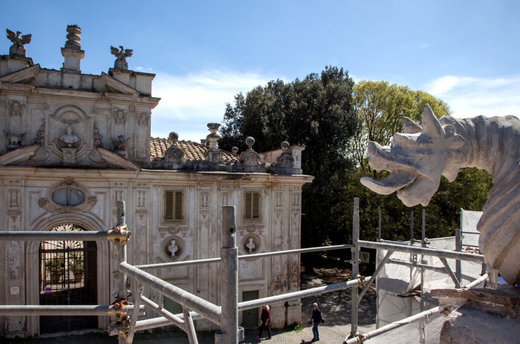 Villa Borghese, terminati i restauri nell'area dell'Esedra dei Draghi: “Il giardino segreto è rinato”