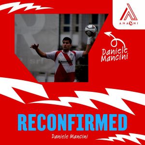 L'Anagni procede con le conferme, ufficiale Daniele Mancini