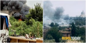 Incendio a Magliana, fumo nero visibile in diverse zone di Roma