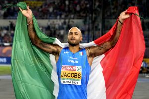 Jacobs, Simonelli, Fabbri. A Roma grande Italia: 3 ori, 2 argenti e un bronzo in una sola serata