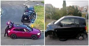 La banda del pit stop che in 4 minuti smonta pneumatici e fugge. I residenti fanno identikit dei ladri