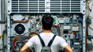 Tecnico installa condizionatore in un appartamento, il cliente lo minaccia con la pistola e lo rapina