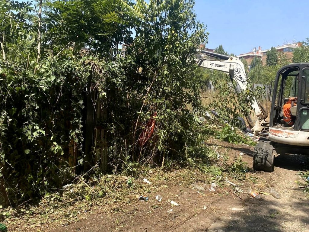 Ex Borghetto degli artigiani, partita la bonifica del verde infestante