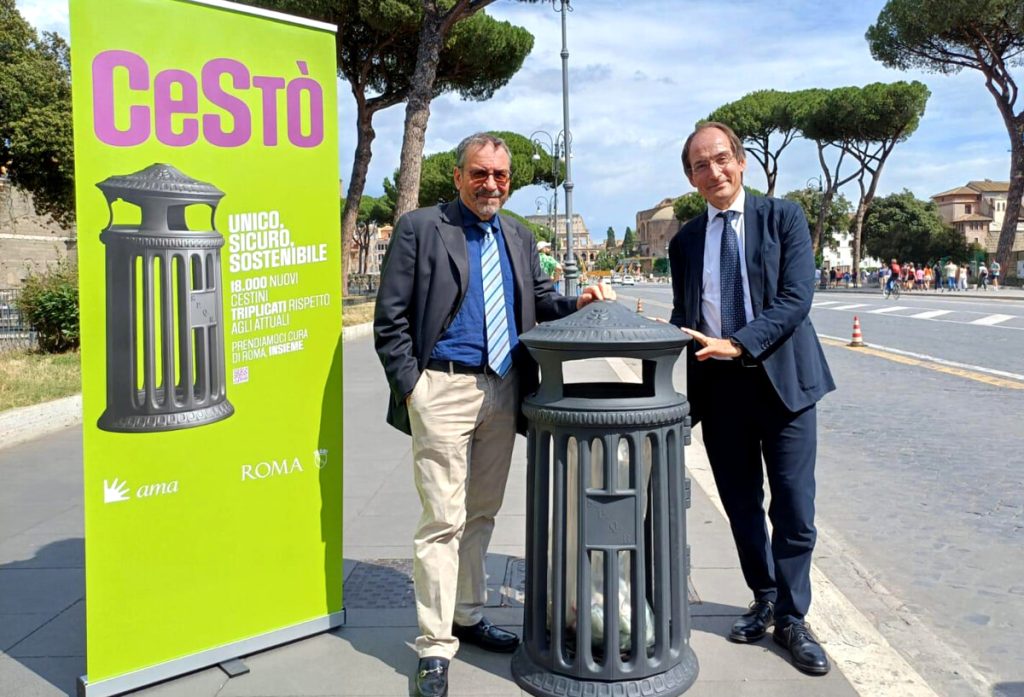 INTERVISTA | Ama difende Cestò: "I nuovi cestoni sono ecologici, sicuri e diventeranno iconici come i nasoni"