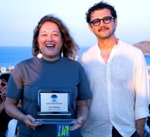 Chiara Sbarigia, la presidente di Cinecittà premiata al Ventotene Film Festival