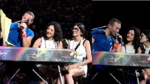 Chris Martin legge il cartellone di una ragazza e la chiama sul palco: la sua storia è da brividi