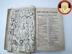 Il Nobile Collegio Chimico Farmaceutico di Roma ritorna in possesso di un raro testo del '600