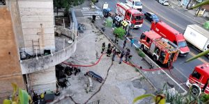 Incendio all'ex Gil di Portuense, 3 anziani salvati. Uno è rimasto intossicato