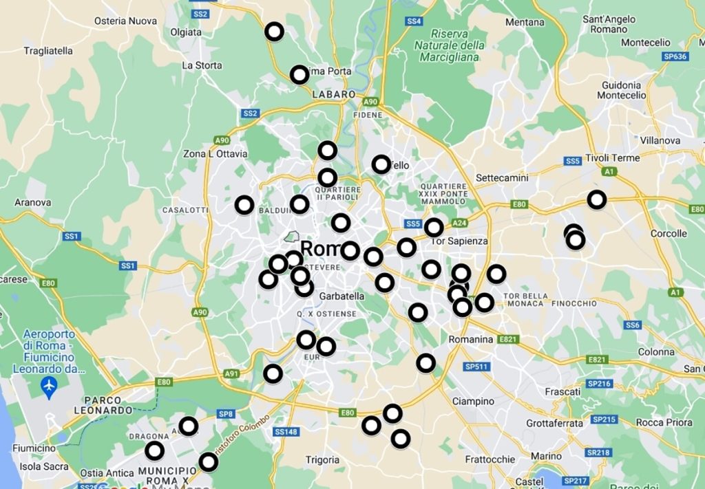 A Roma più di tre incidenti ogni ora. La mappa delle strade più pericolose