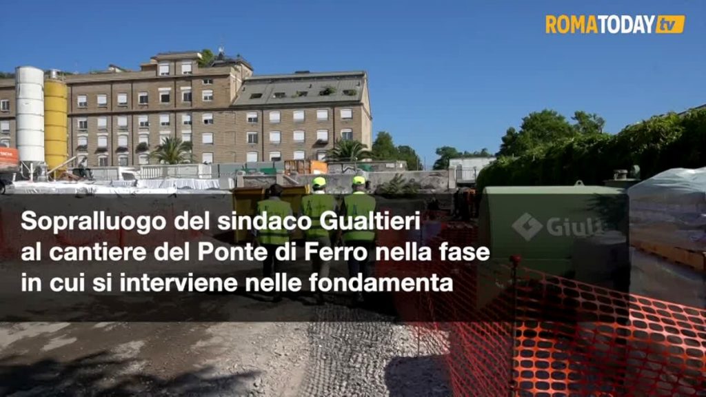 VIDEO | Ponte di Ferro, al via il consolidamento delle fondazioni: "Fase cruciale dei lavori"