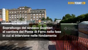 VIDEO | Ponte di Ferro, al via il consolidamento delle fondazioni: "Fase cruciale dei lavori"