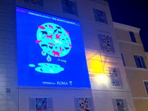 A Roma un'opera digitale per i diritti degli animali. Sarà esposta per tutto il Giubileo