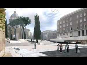 Piazza Augusto Imperatore, si avvicina la riapertura: “Restituiamo una meraviglia nascosta”