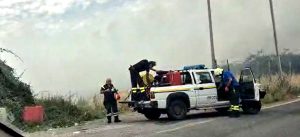 Ancora un incendio a Tor Vergata. Fiamme lambiscono i campus universitari