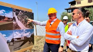 Finalmente i servizi a Valle Muricana. Al via il cantiere della nuova scuola