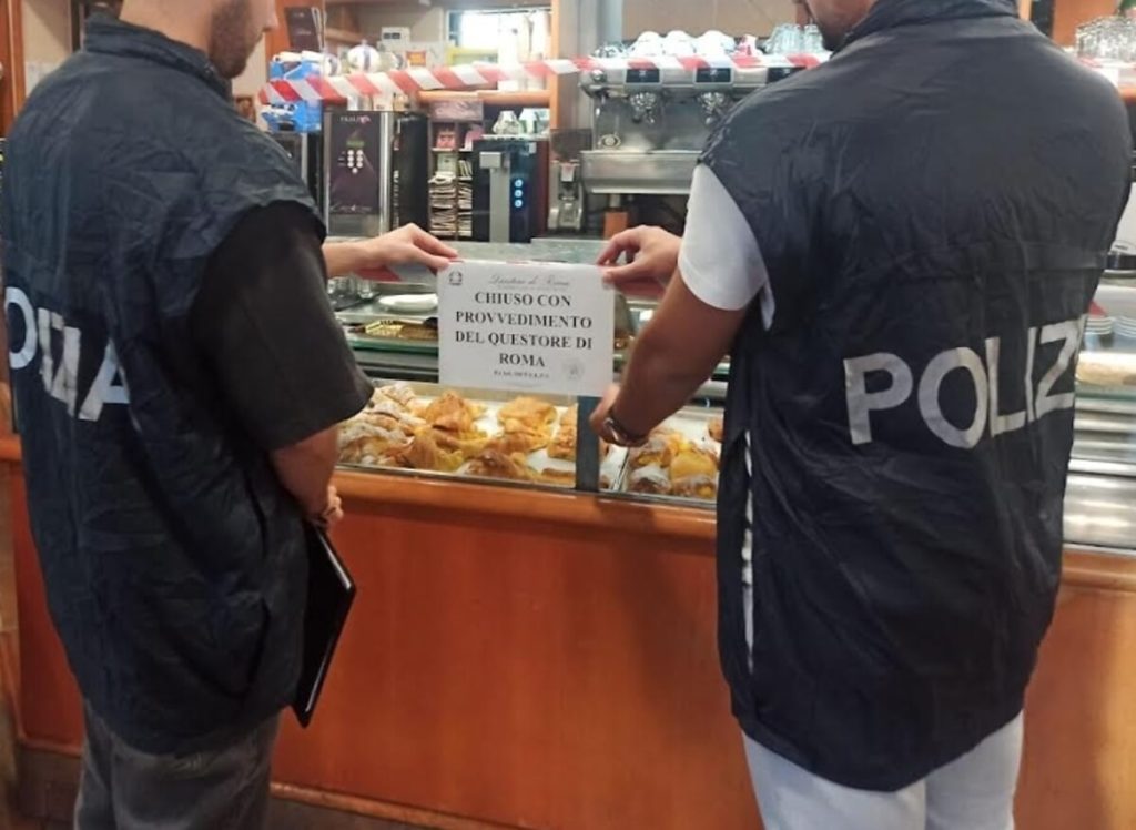 Risse e droga nel locale, il questore chiude bar di Roma nord per 7 giorni