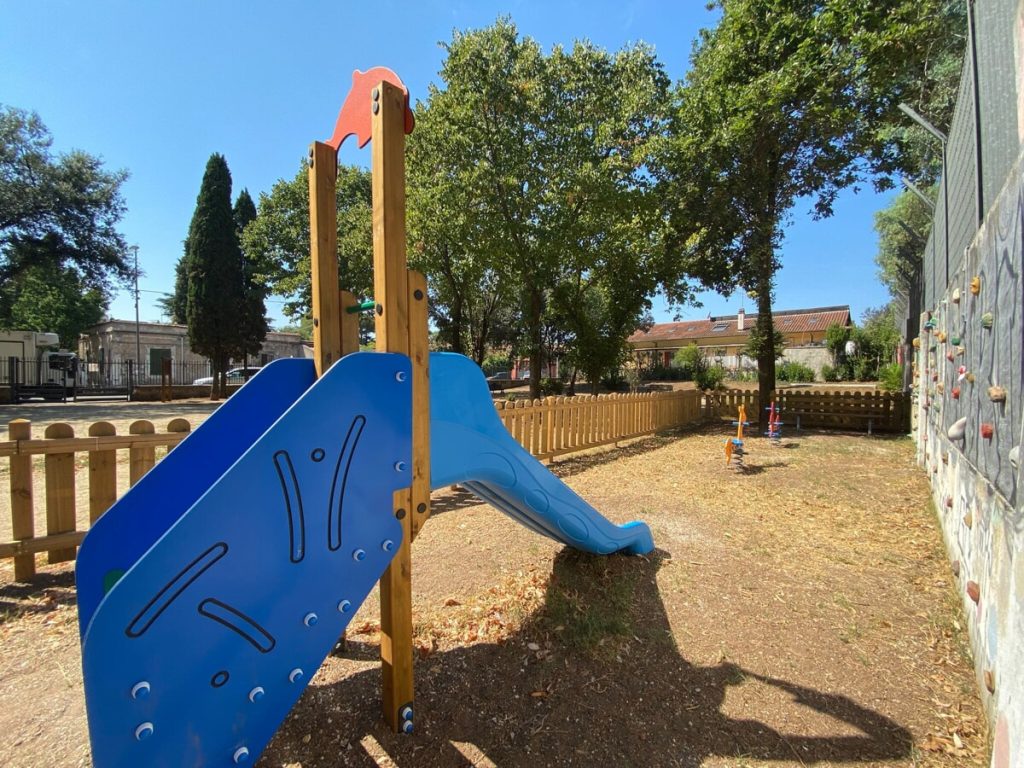 Quadraro, il giardino dei Ciliegi si rifà il look. Una nuova area ludica e illuminazione potenziata