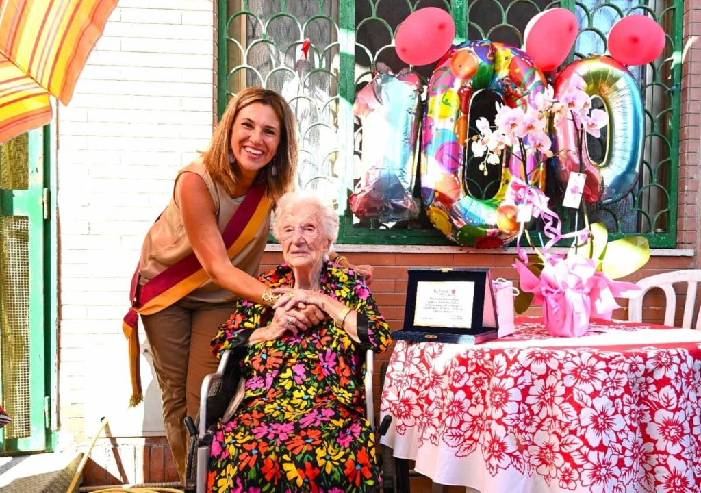 Il municipio X festeggia i 100 anni di Giuseppa Felici