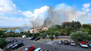 Incendi a Roma: ancora fiamme a Monte Carnevale e Settebagni
