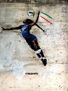 "Italianità": l'opera di Laika dedicata a Paola Egonu