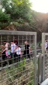VIDEO| Ferrovia Roma Nord, il treno si ferma e i pendolari scendono a piedi sui binari