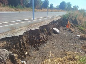 Basta un acquazzone e le strade della Ryder Cup saltano