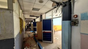 Scuola di via Taggia, riparte la prima fase dei lavori