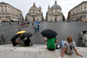 Pioggia a Roma: allerta per possibili temporali