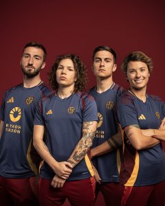 AS Roma, presentata la terza maglia dedicata a Testaccio