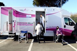 La Carovana della Prevenzione arriva a Quartaccio: "La tutela della salute delle donne è cruciale"