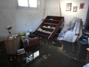 A Borghesiana famiglie alluvionate in ginocchio da una settimana. E le nuove piogge fanno paura