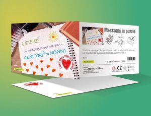 Poste Italiane celebra la festa dei nonni con una cartolina puzzle
