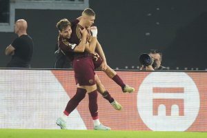 Roma-Atletico Bilbao 1-1: Dovbyk segna anche in Europa League, Soulè troppo frenetico