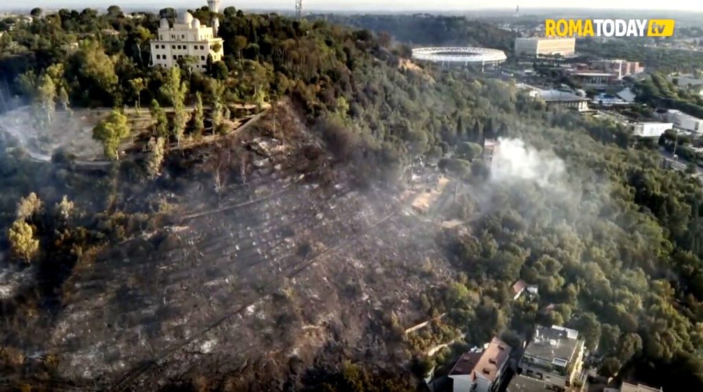 Monte Mario, la collina resta osservata speciale: con le piogge aumenta il rischio frane