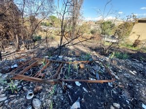 Monte Mario, dopo l'incendio ancora rifiuti ed accampamenti abusivi
