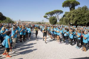 Fitwalking for AIL, camminata solidale a Villa Borghese