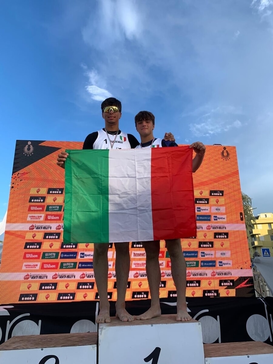 Marino Pallavolo, Marini Da Costa campione italiano Under 20 di beach volley